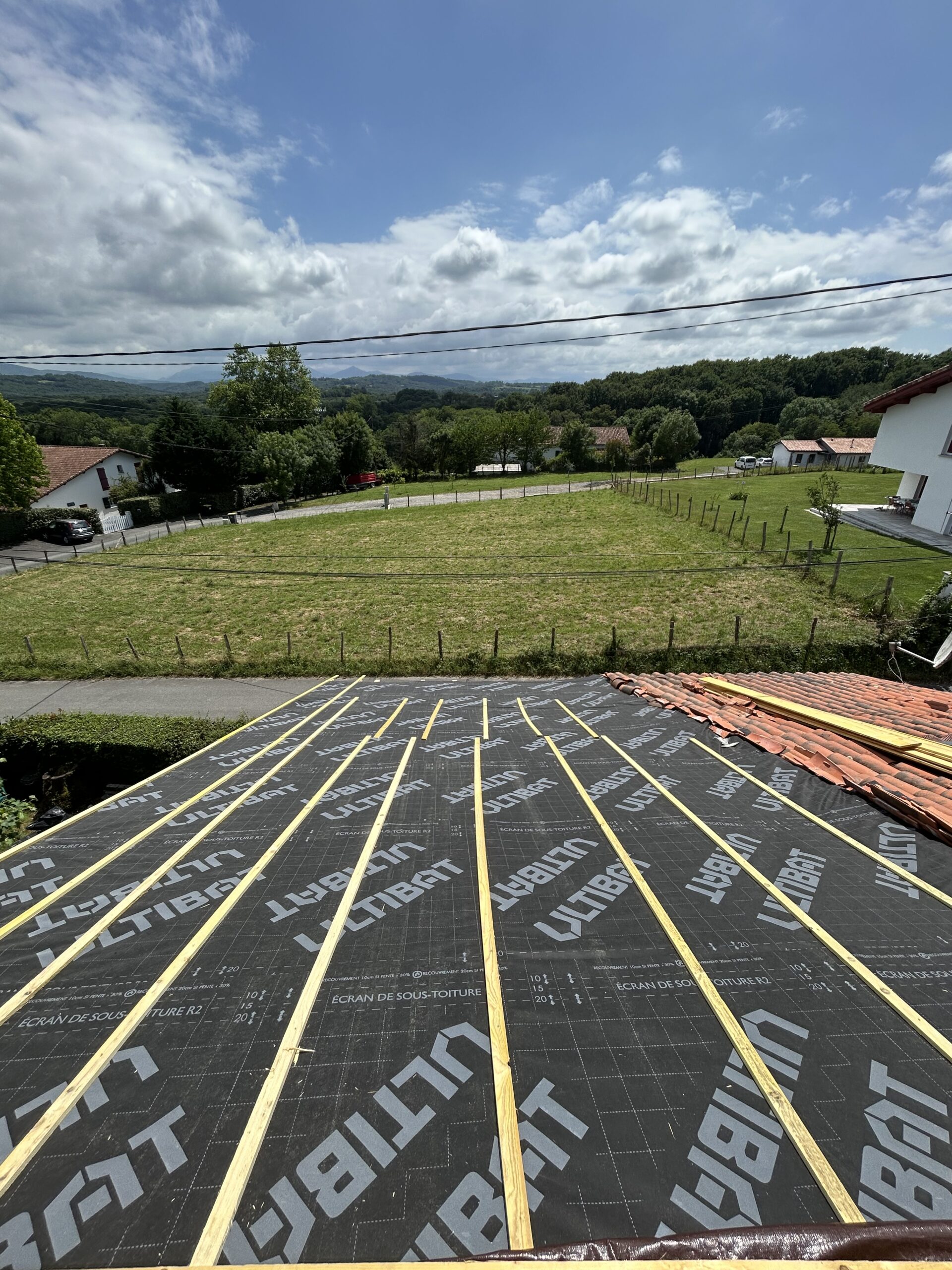 Rénovation charpente Mouguerre (64)
